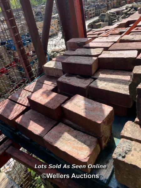 *PALLET OF ASSORTED BRICK COPING, VARIOUS STYLES - Image 3 of 3