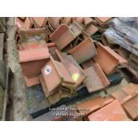 *APPROX X25 ASSORTED RIDGE TILES, 31CM (L)