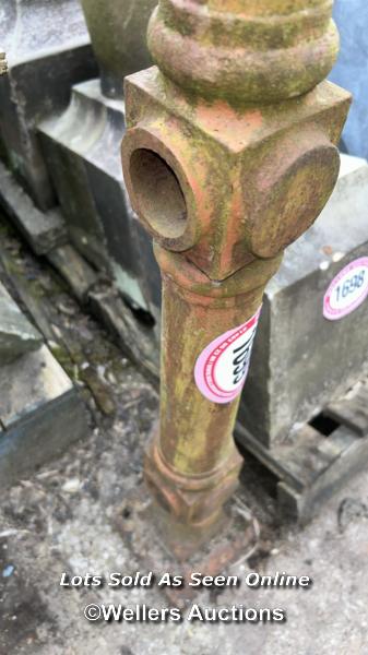 *CAST IRON BARRIER POST, 125CM (H) - Image 3 of 3