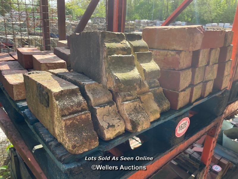 *PALLET OF ASSORTED BRICK COPING, VARIOUS STYLES - Image 2 of 3