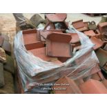 *APPROX X50 ANGLED ROOF TILES, 34CM (L)