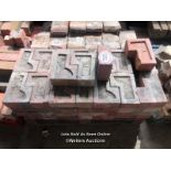 *APPROX X56 'L' SHAPED BRICK 23CM (L) X 16.5CM (H) X 8CM (W)