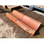 *X50 TERRACOTTA GULLEY SECTIONS, 8CM (H) X 31CM (L) X 23CM (W)