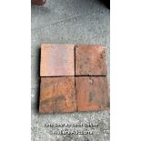 *APPROX X200 TERRACOTTA TILES, 5CM (H) X 22CM X 22CM