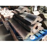 *X25 OLD SADDLE BACK BRICK COPING, 22.5CM (L)