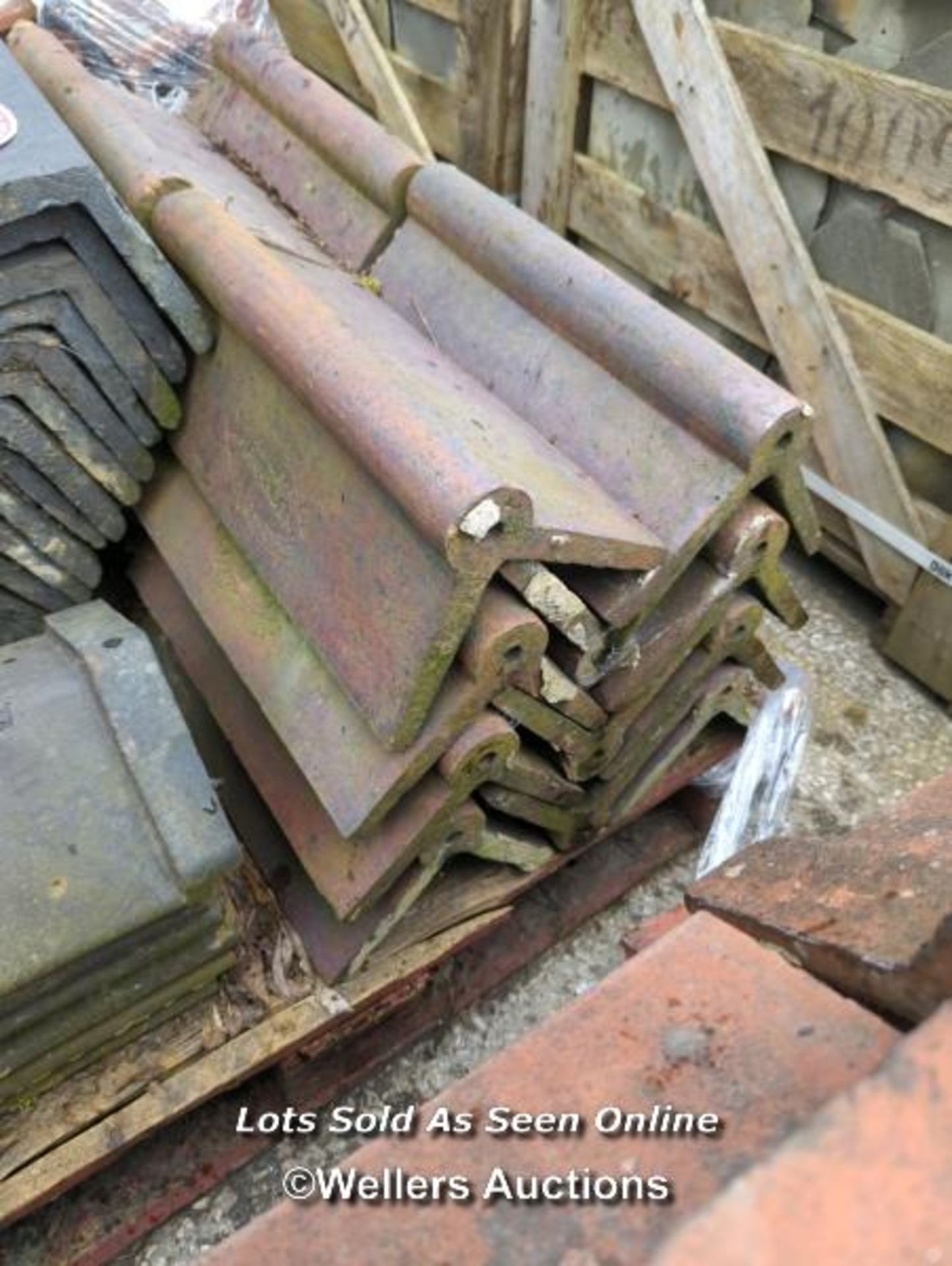 *APPROX X37 BLUE RIDGE TILES AND APPROX X22 SALT GLAZED ROOF TILES FROM C. DAVIDSON AND CO, - Image 2 of 2