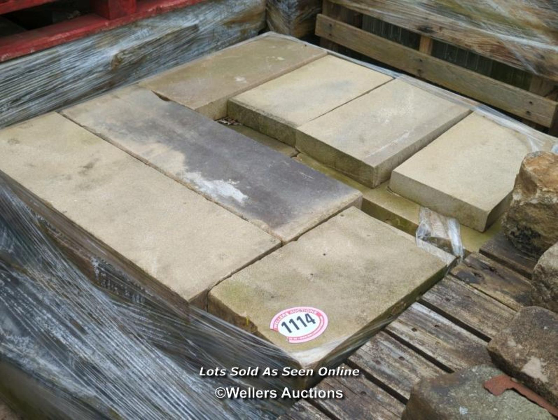 *QUANTITY OF FLAGSTONES, APPROX 9M SQ METERS - Image 2 of 2