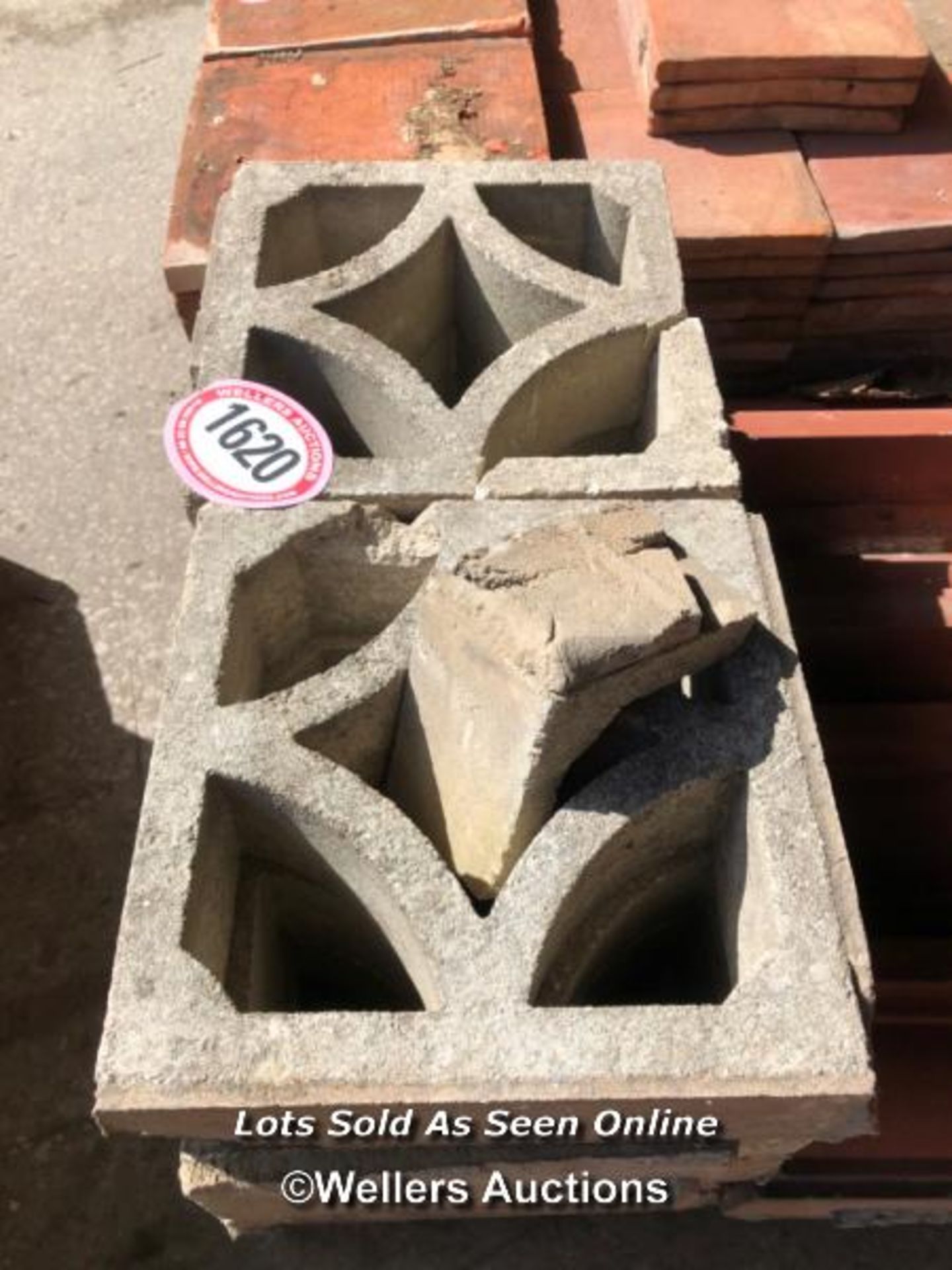 *X10 DECORATIVE BRICKS, 30CM (L) X 30CM (W) X 9CM (D) - Image 2 of 2