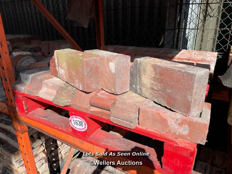 *APPROX X40 ASSORTED BRICK COPING, VARIOUS STYLES