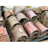 *APPROX X20 HALF ROUND ROOF TILES AND APPROX X25 ANGLED TILES