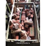 *APPROX X100 ASSORTED COPING BRICKS, VARIOUS SIZES
