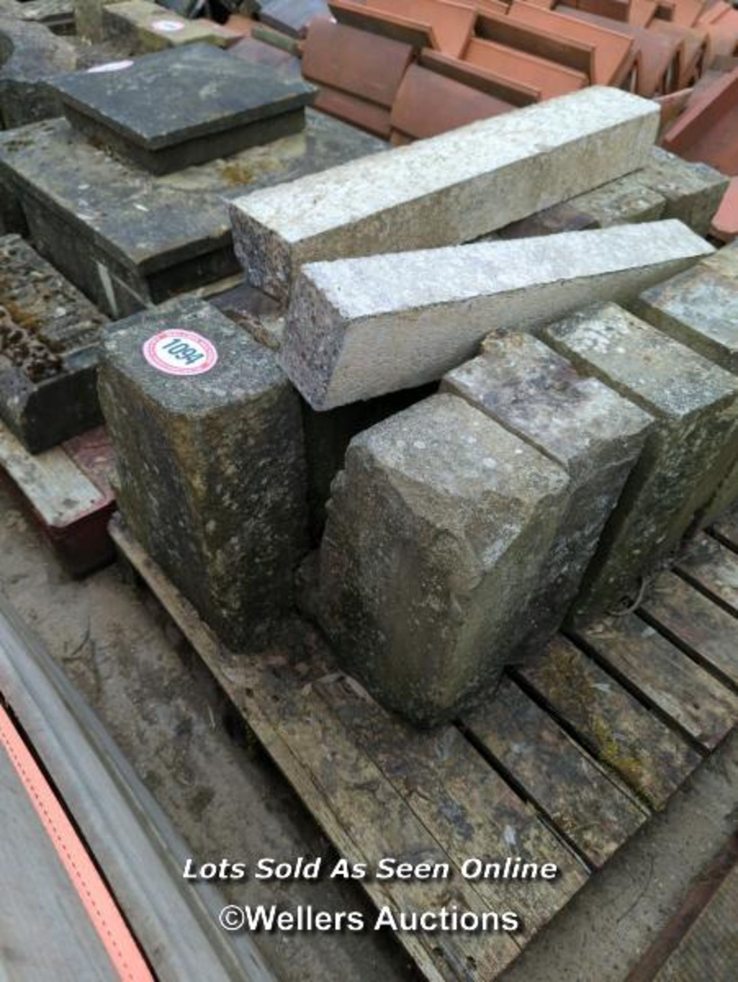 *X13 STONE SUPPORTS, 50CM (H) X 16CM (W) X 32CM (D) - Image 2 of 2