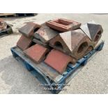 *APPROX X20 TRIANGULAR FORM AND ANGLED COPING, VARIOUS SIZES
