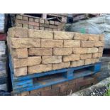 *PALLET OF 300X RUSTIC YELLOW BRICKS - MORE AVAILABLE ON REQUEST