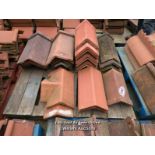 *APPROX X24 ANGLED ROOF TILES, LARGEST 50CM (L)