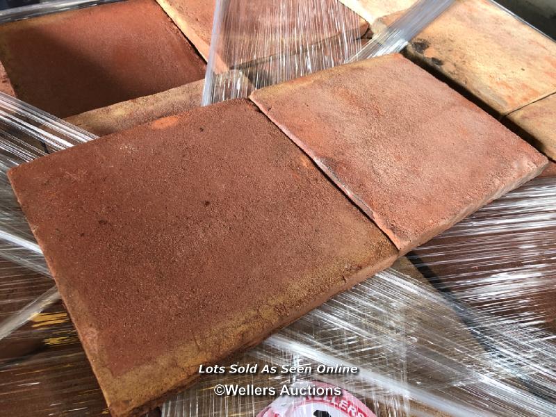 *X100 TERRACOTTA TILES, EACH TILE 24CM X 24CM - Image 2 of 2