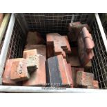 *APPROX X50 ASSORTED BRICK COPING AND WINDOW BRICKS, VARIOUS SIZES (DOES NOT INCLUDE THE METAL