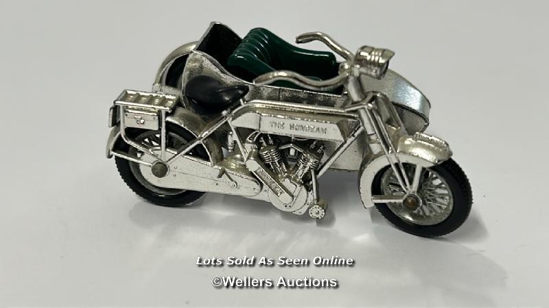 Four Lesney Models of Yesteryear diecast vehicles to include 1914 Sunbeam motorcycle and side car - Image 3 of 14