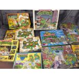 Assorted Teenage Mutant Hero Turtles games, all unchecked / AN44