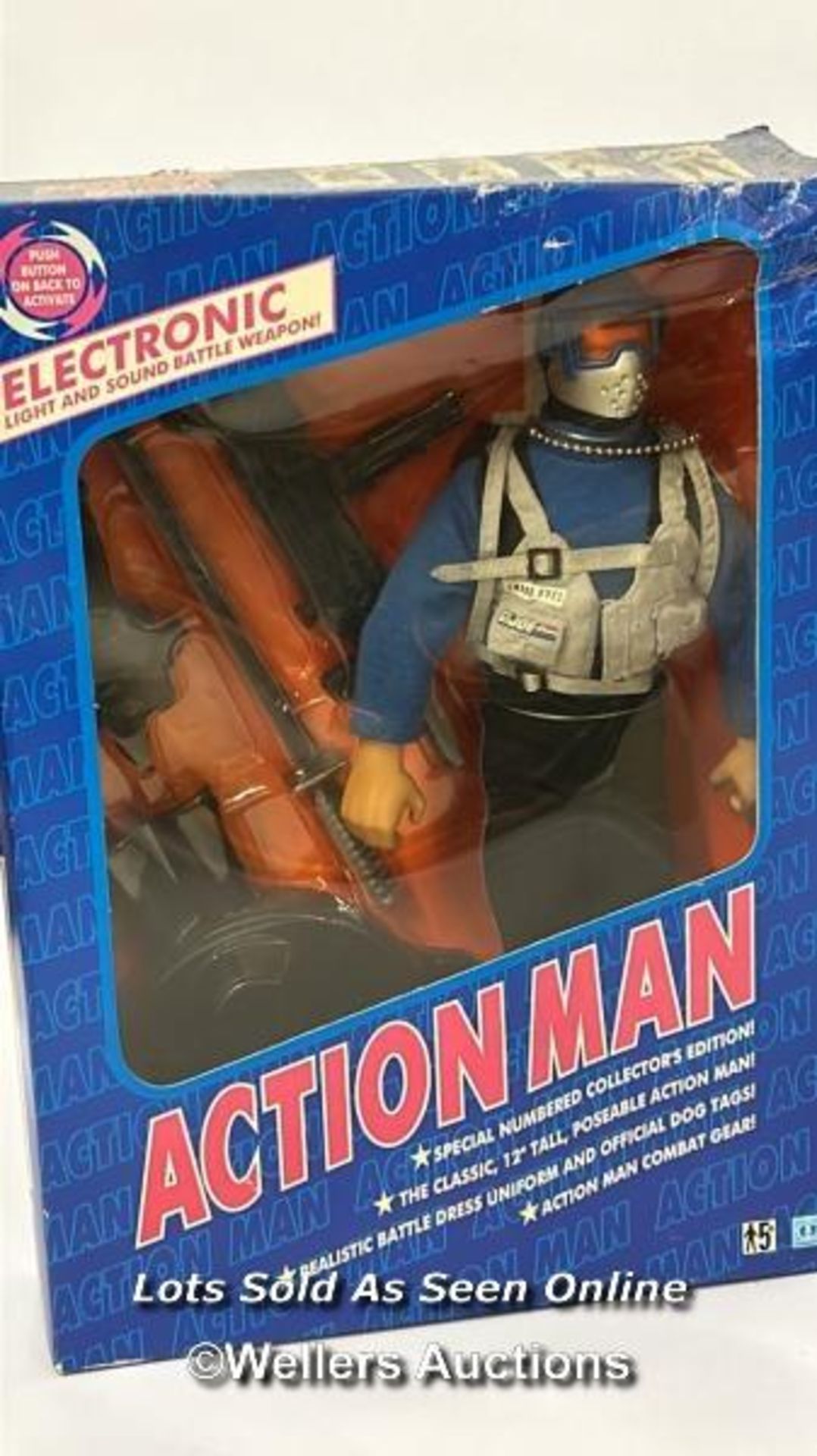 Hasbro GI Joe - Action Man, four boxed unopened 12" figures - Duke, Stalker, Cobra Commander and - Image 2 of 6