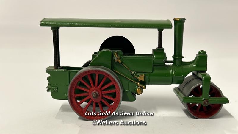 Three Matchbox steam engines and locomotive including Fowler Showman's Engine no.9, Aveling and - Image 6 of 10
