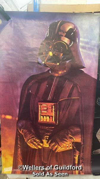 Three vintage Star Wars Swedish Sandecor posters; two Star Wars featuring Luke, Leia, Han & - Image 4 of 10