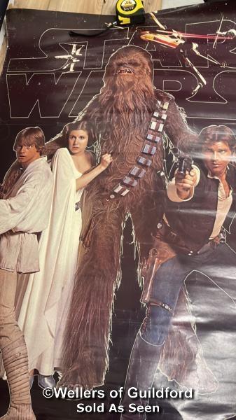 Three vintage Star Wars Swedish Sandecor posters; two Star Wars featuring Luke, Leia, Han & - Image 9 of 10
