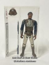 Star Wars vintage Lando Calrissian Skiff Gaurd 3 3/4" figure, NO COO, 1982, UKG graded 80% figure 80