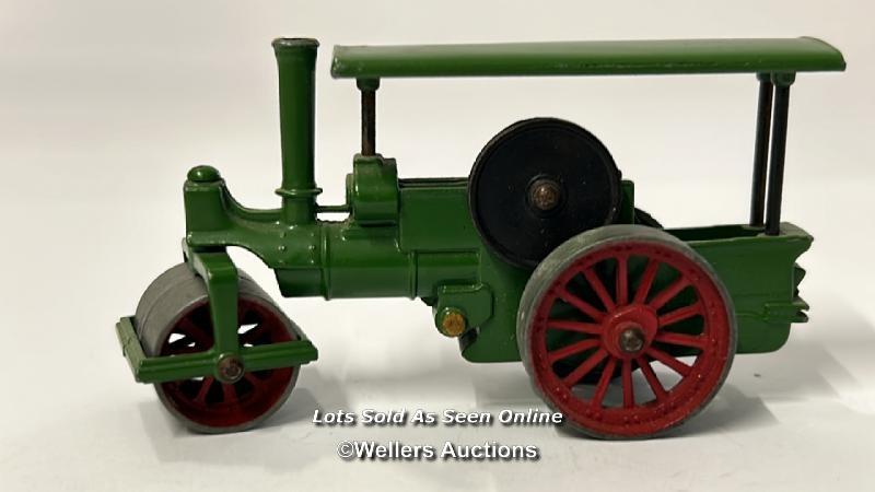 Three Matchbox steam engines and locomotive including Fowler Showman's Engine no.9, Aveling and - Image 5 of 10