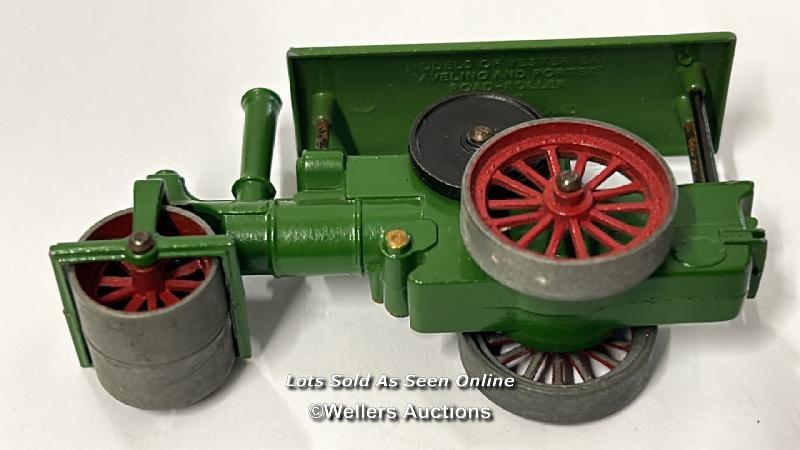 Three Matchbox steam engines and locomotive including Fowler Showman's Engine no.9, Aveling and - Image 7 of 10