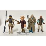 Vintage Star Wars Return of the Jedi lot including Princess Leia - Boushh, LFL 1983 (NO COO) with