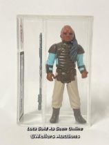 Star Wars vintage Weequay 3 3/4" figure, NO COO, 1983, UKG graded 90% figure 90 paint 90 / AN38