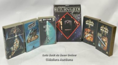 Return of the Jedi Story book published by Random House, 1983 in good condition with Star Wars VHS