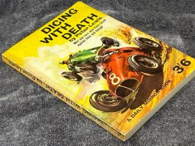 Motor Sport - Dicing with Death paperback book by Peter Lewis, 1961 in good condition / AN29