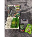 Teenage Mutant Hero Turtles - boxed Ban Dai Intercom telephone toy, Turtles VI game for Super