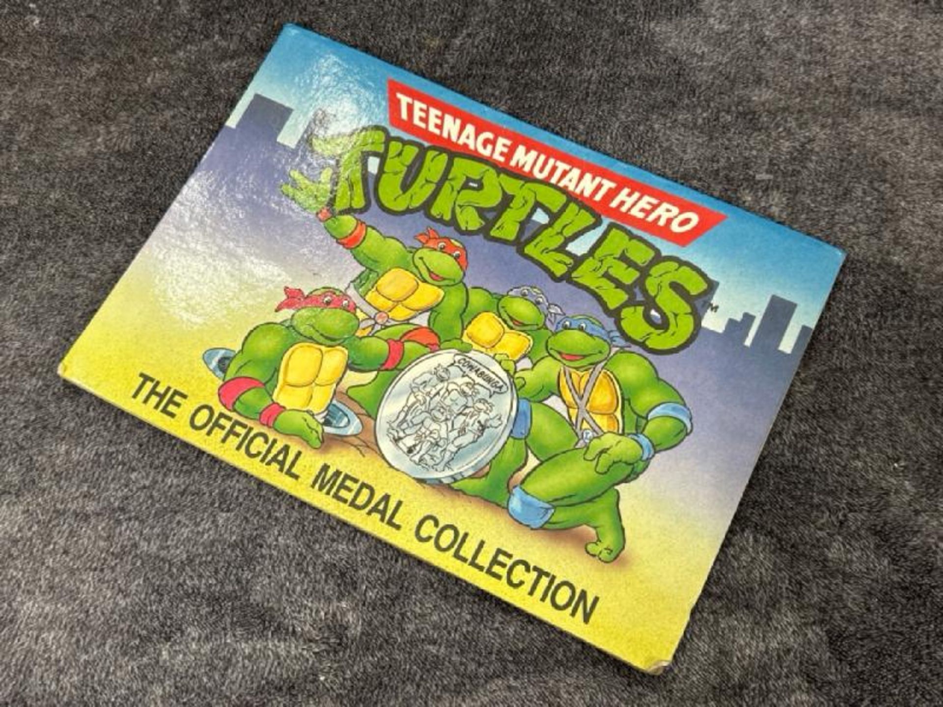 Teenage Mutant Hero Turtles official medal coin collection, complete / AN44