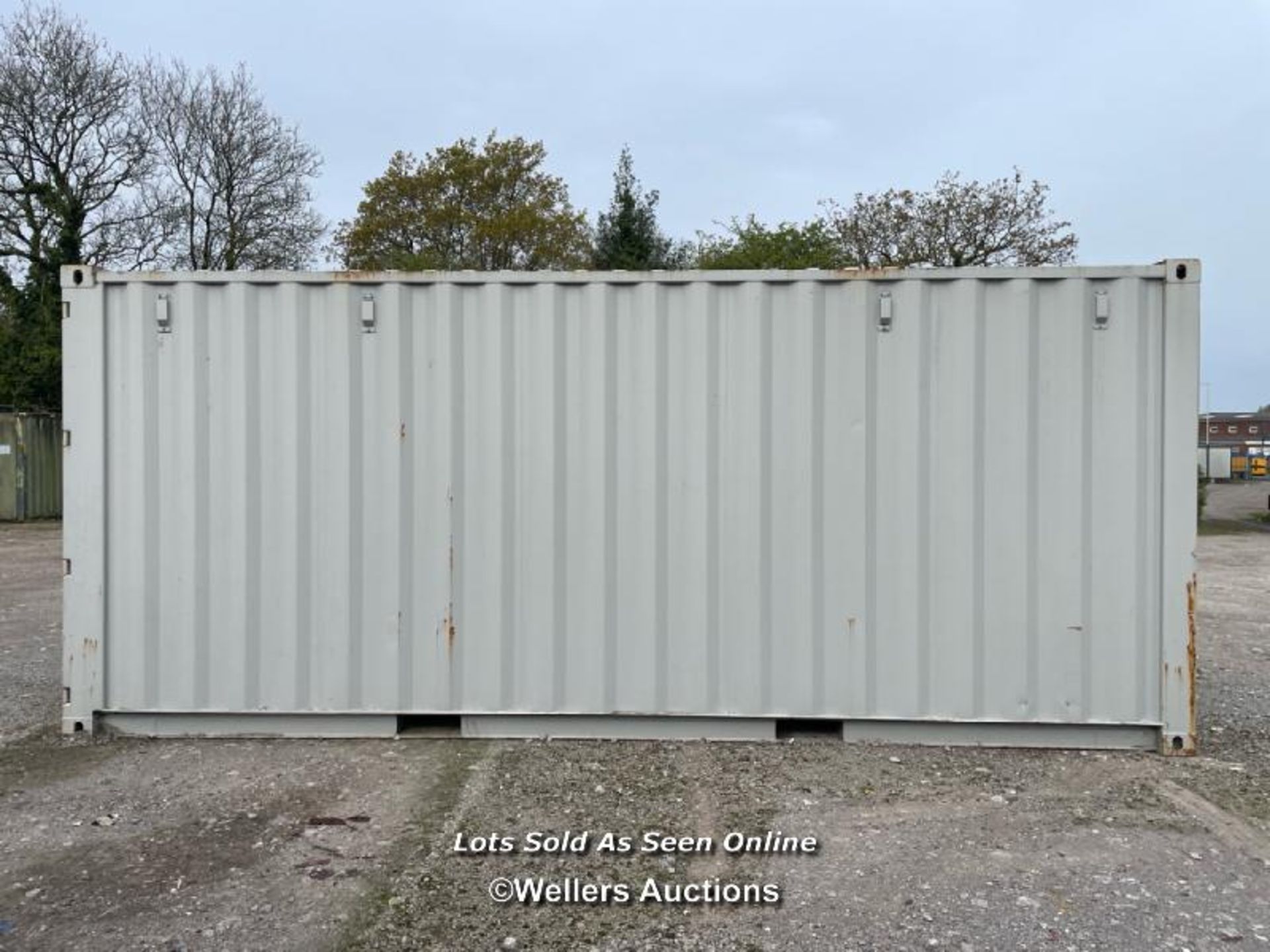 18' X 7' STEEL SHIPPING CONTAINER, 2.6M HIGH - Image 6 of 13