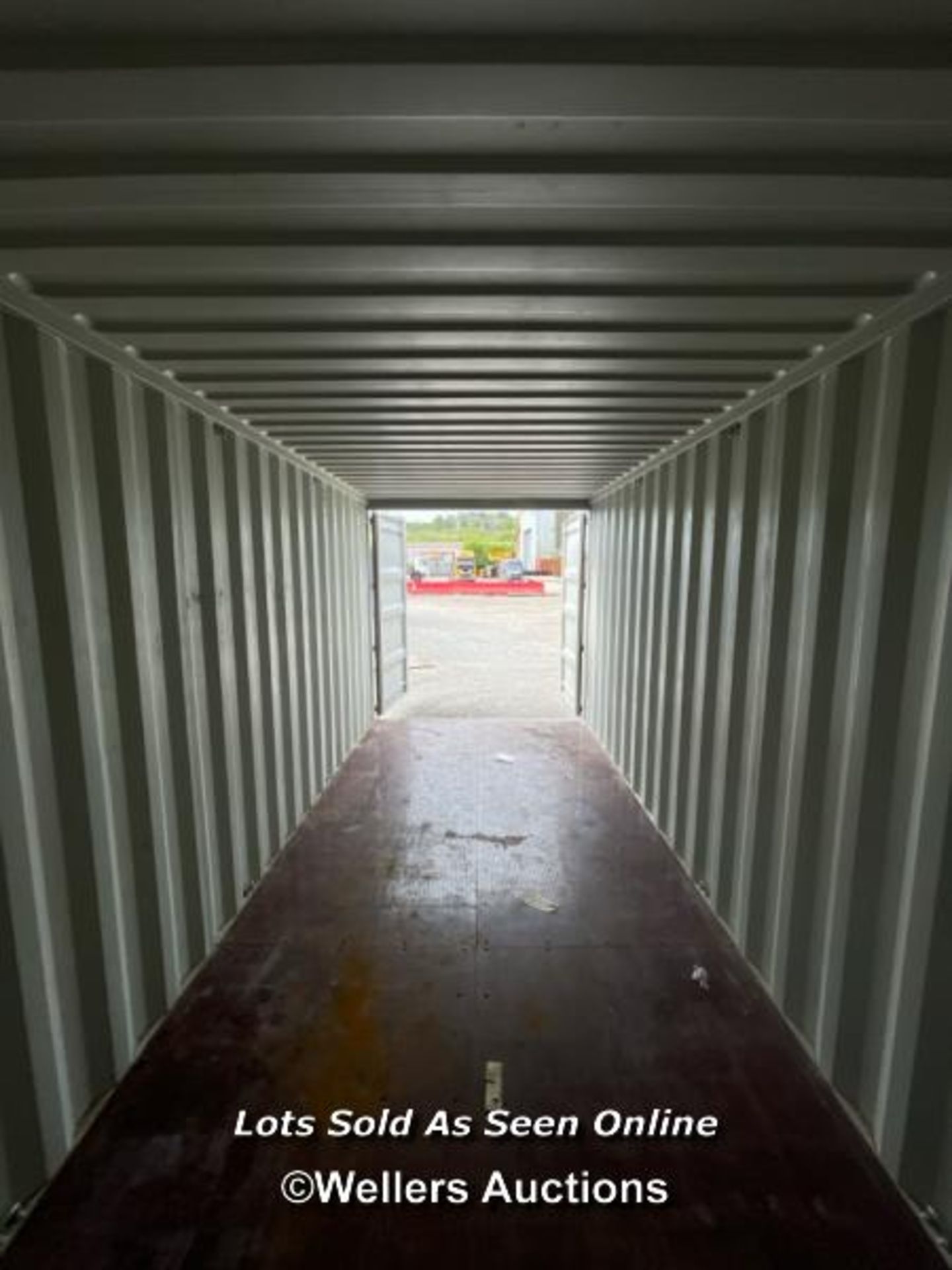 18' X 7' STEEL SHIPPING CONTAINER, 2.6M HIGH - Image 10 of 13