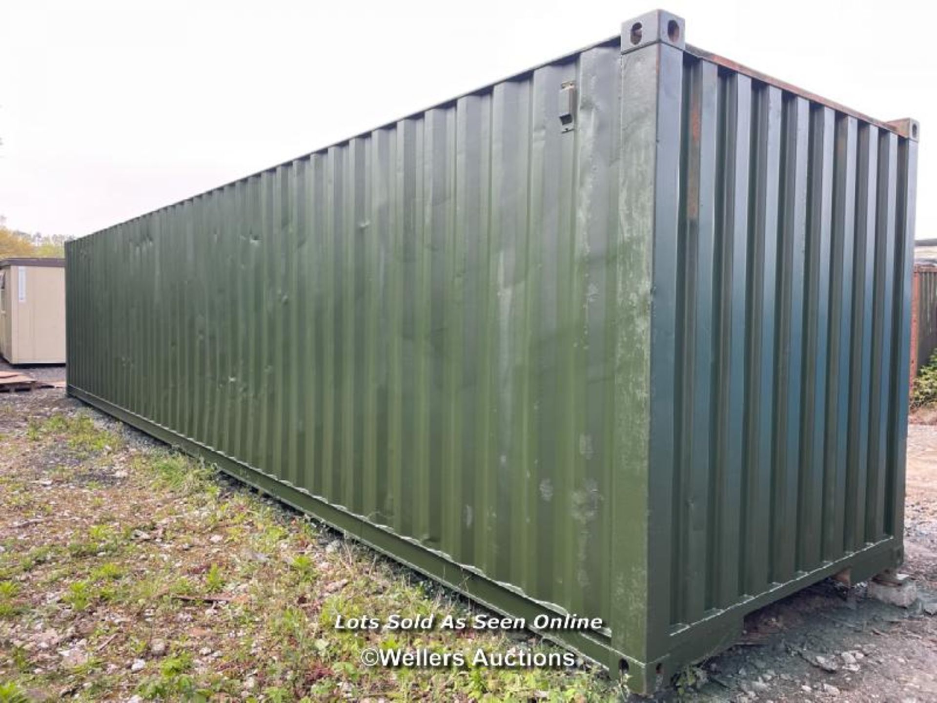 40' X 8' STEEL SHIPPING CONTAINER, 2.65M HIGH - Image 6 of 10