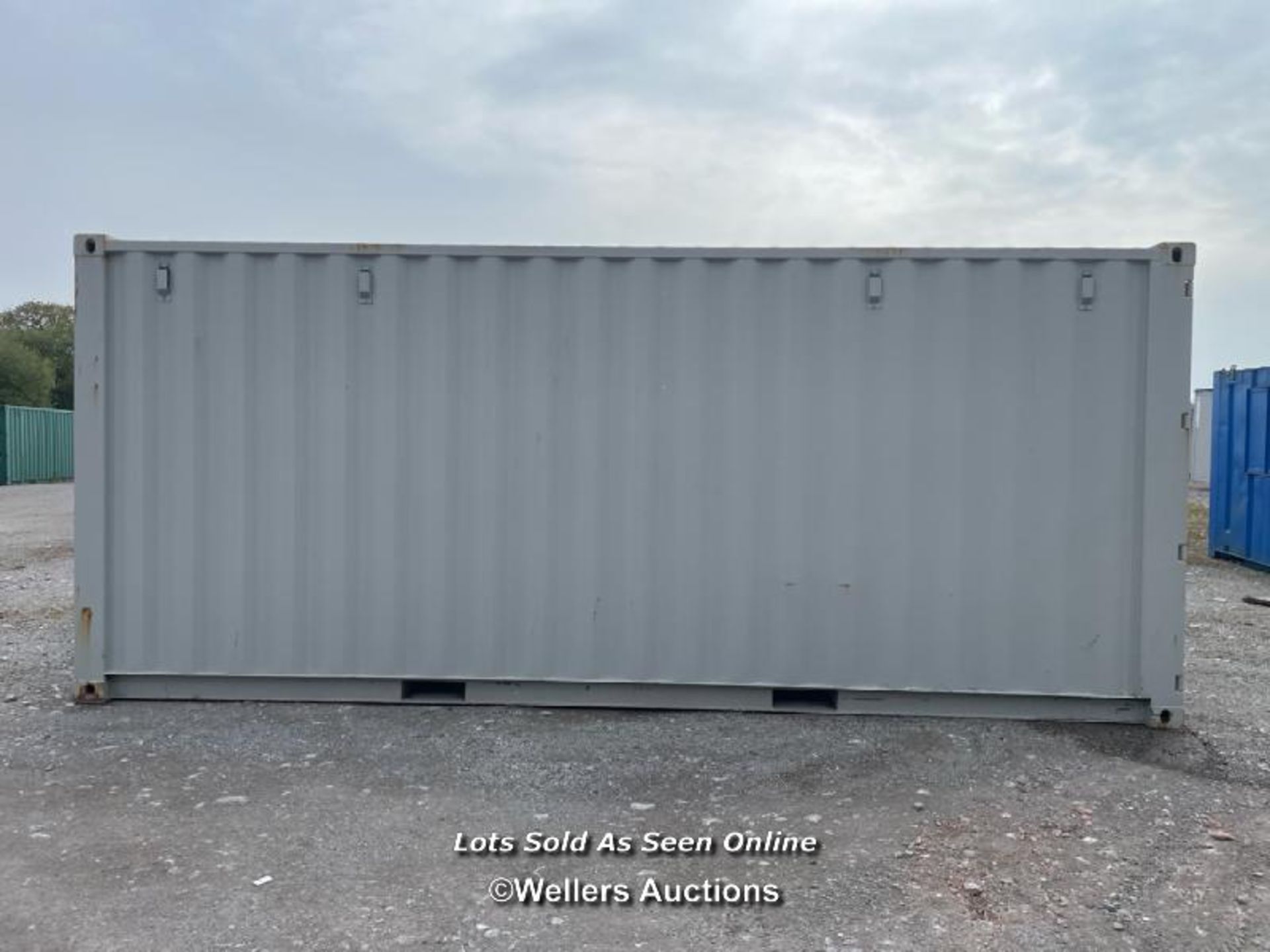 18' X 7' STEEL SHIPPING CONTAINER, 2.6M HIGH - Image 3 of 13
