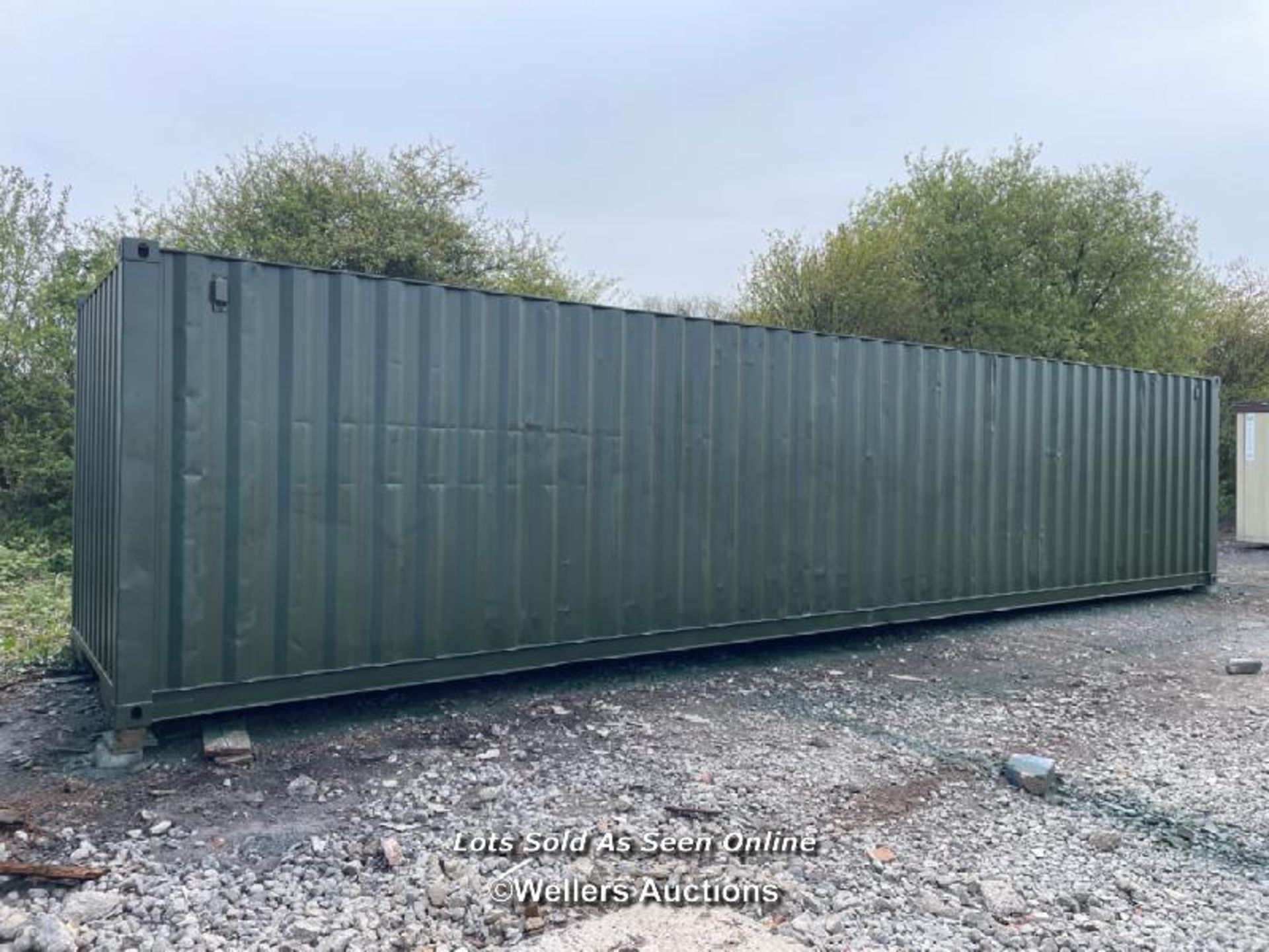 40' X 8' STEEL SHIPPING CONTAINER, 2.65M HIGH - Image 5 of 10