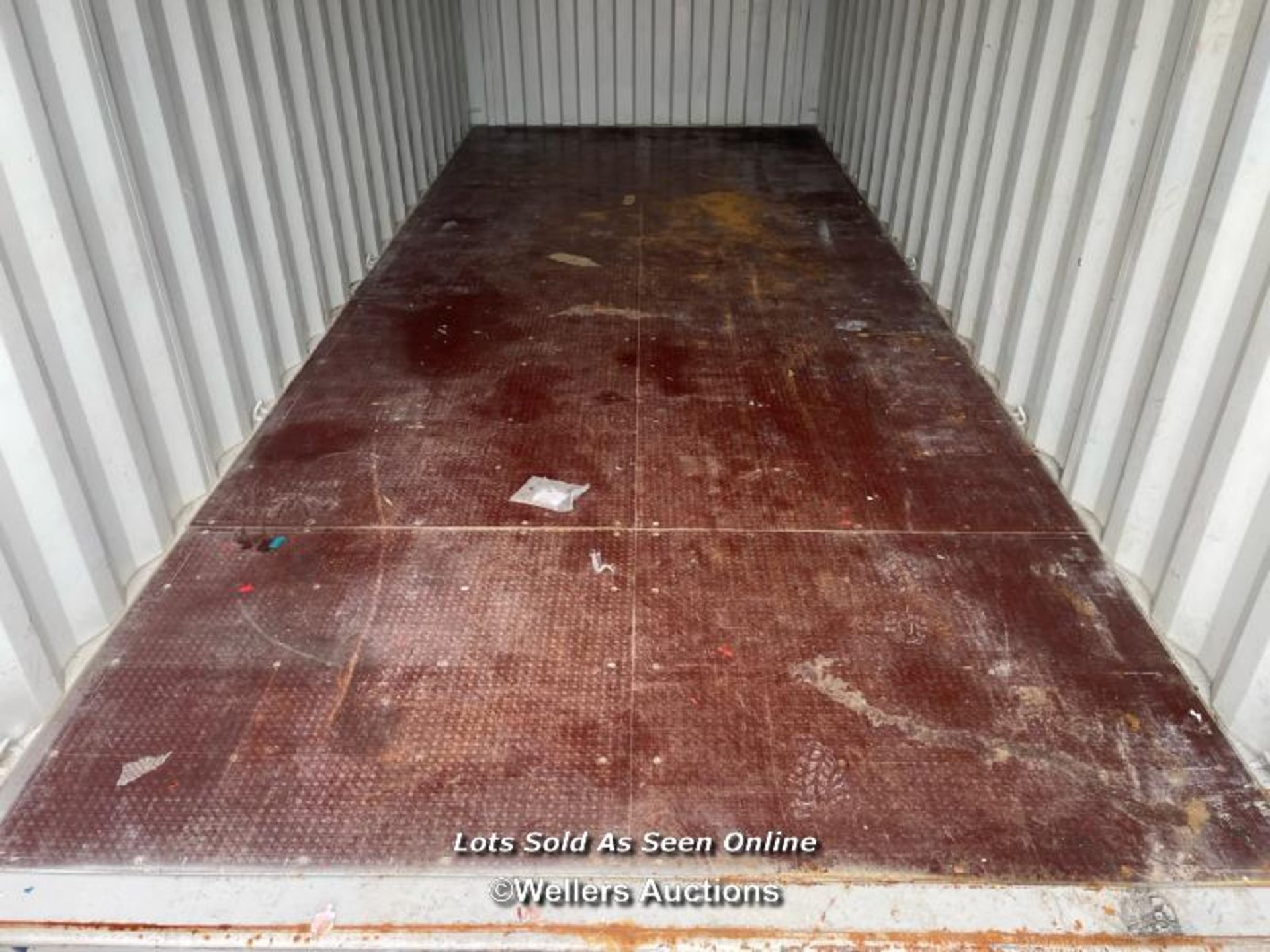18' X 7' STEEL SHIPPING CONTAINER, 2.6M HIGH - Image 8 of 13