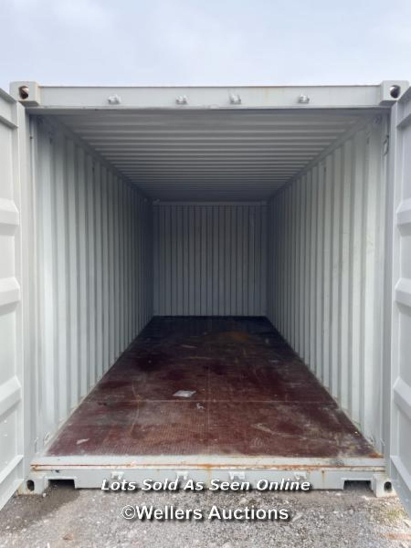 18' X 7' STEEL SHIPPING CONTAINER, 2.6M HIGH - Image 7 of 13