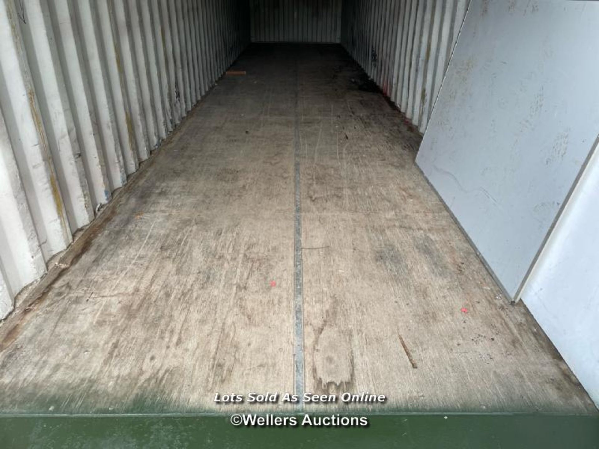 40' X 8' STEEL SHIPPING CONTAINER, 2.65M HIGH - Image 9 of 10
