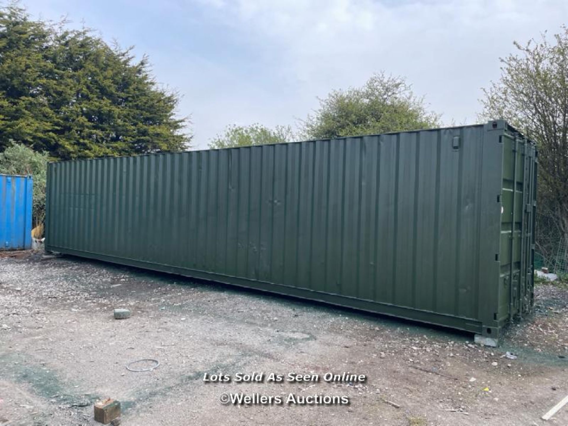 40' X 8' STEEL SHIPPING CONTAINER, 2.65M HIGH - Image 4 of 10