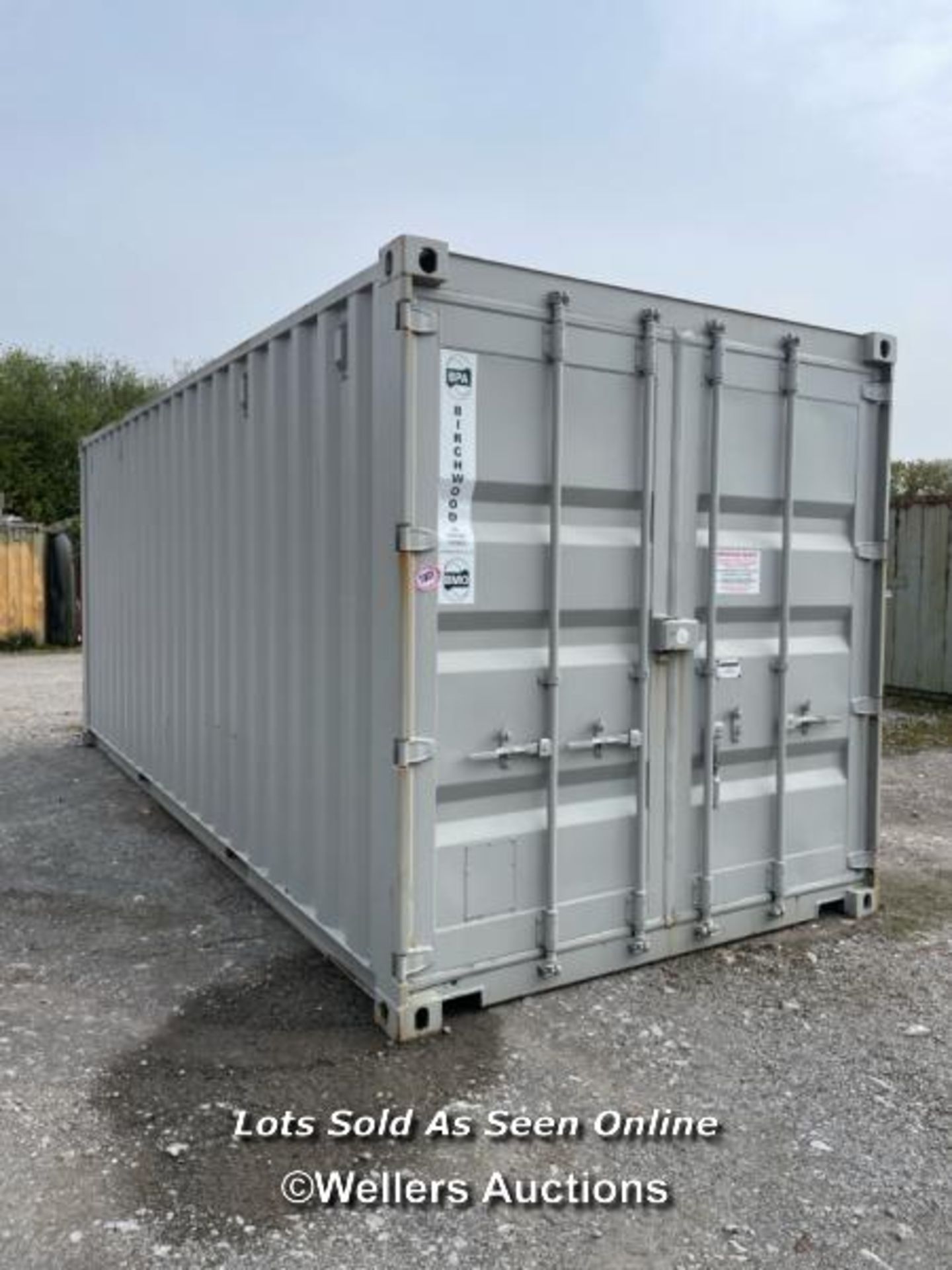 18' X 7' STEEL SHIPPING CONTAINER, 2.6M HIGH - Image 11 of 13