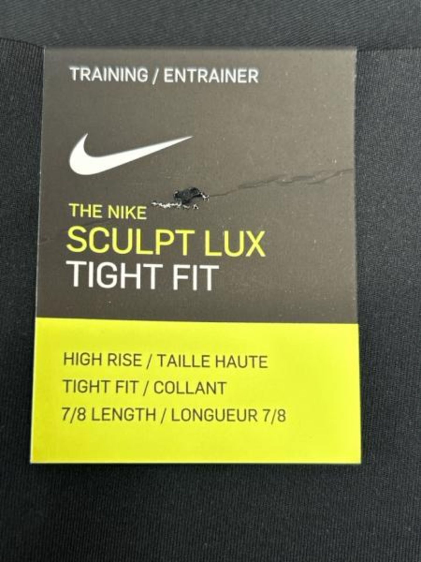 LADIES NEW NIKE WOMENS SCULPT LUX LEGGINGS / L / AV9877-010 / G51 - Image 3 of 3