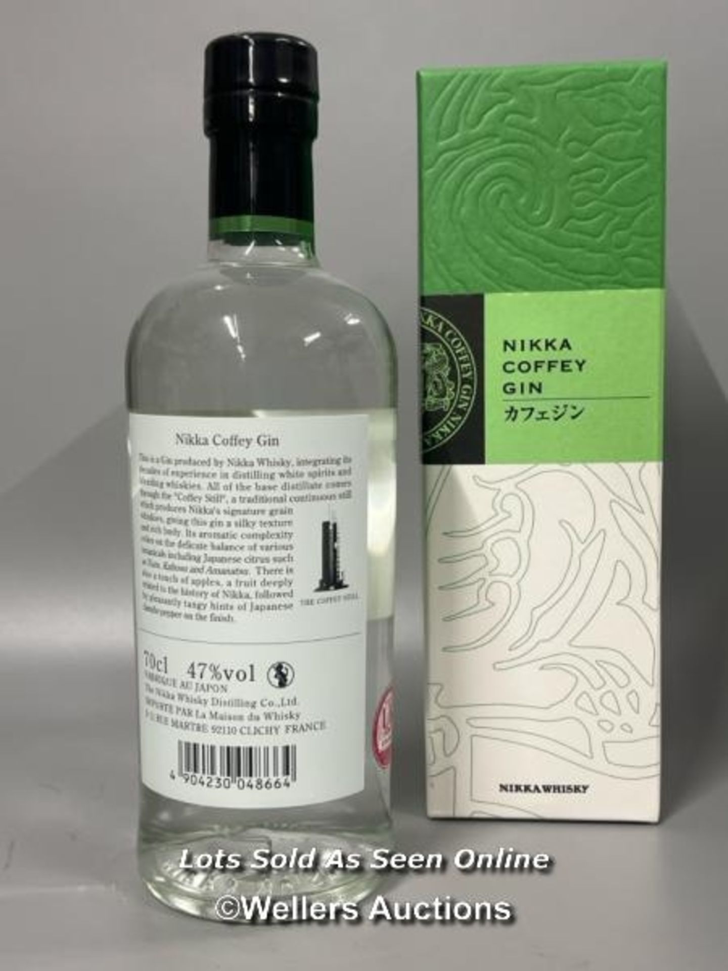 Nikka Coffey Gin, 70cl, 47% / AN18 - Image 3 of 5