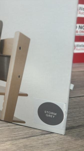 STOKKE TRIPP TRAPP BABY SET STORM GREY, APEARS NEW / G8 - Image 3 of 4