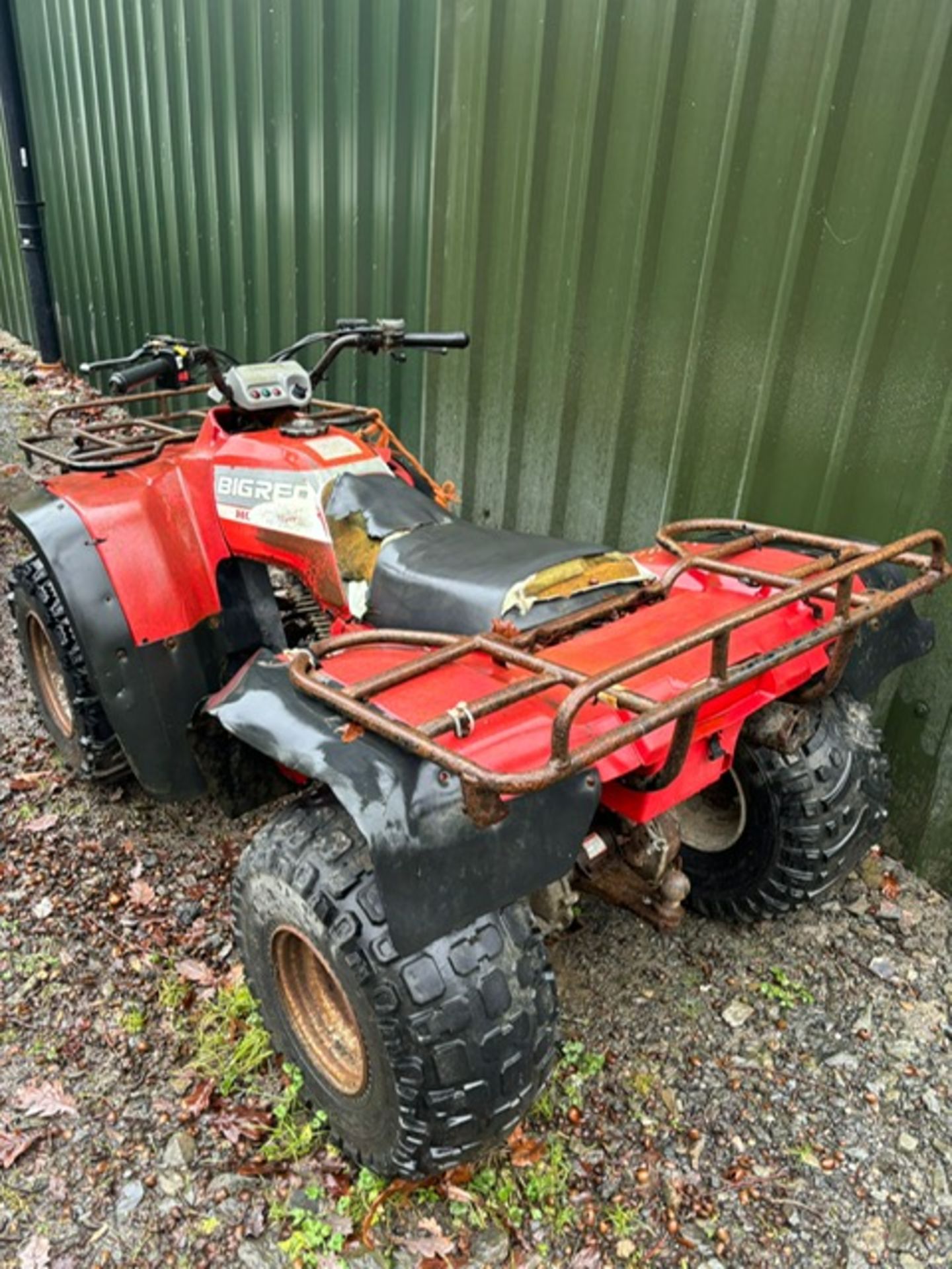 HONDA TRX 300 BIG RED QUAD BIKE - Image 2 of 6